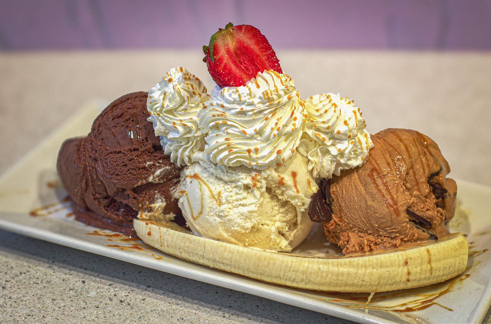Gelatería premiada 2025 — Banana Split Nicolassa
